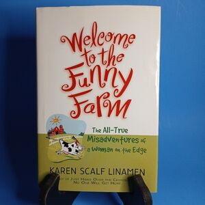 2001 Welcome to the funny farm, hardback copy
